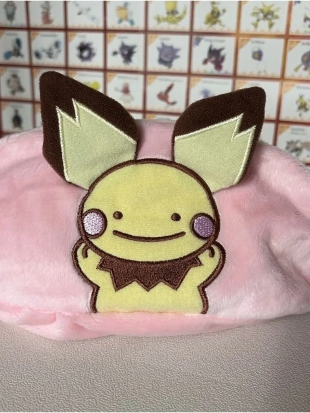 Pokemon Center Henshin! Metamon Ditto Pouch Reversible Bag